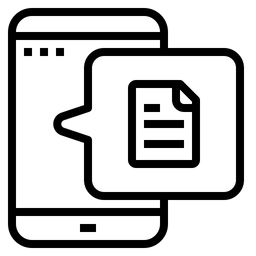 Mobile Datei  Symbol