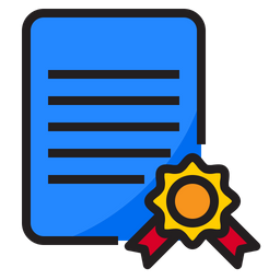 Certificate  Icon