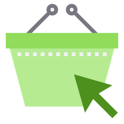 Basket Click  Icon