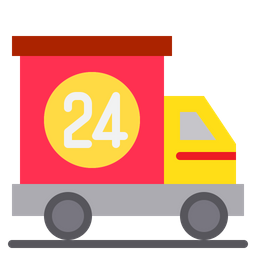 24 Hours Shipping  Icon