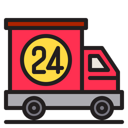 24 Hours Shipping  Icon