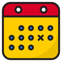 Exercise Schedule  Icon