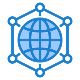 Global Network  Icon