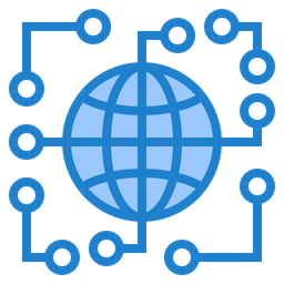 Global Network  Icon