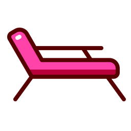 갑판 의자  아이콘