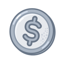 Silver Coin  Icon