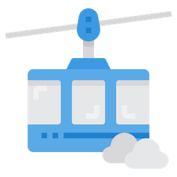 Seilbahn  Symbol