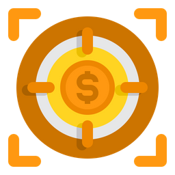 Money Target  Icon