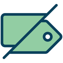 Cut Price Tag  Icon