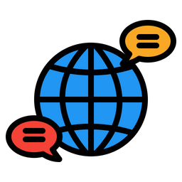 Global Communication  Icon