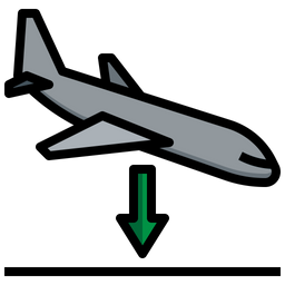 Arriving Flight  Icon