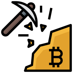 Bitcoin Mining  Icon