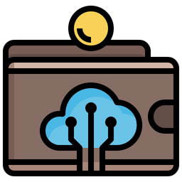 Digital Wallet  Icon