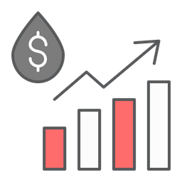 Aumento do preço do petróleo  Ícone