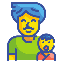 Father And Kid  Icon