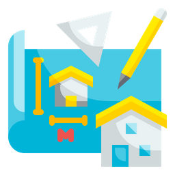 Architecture Plan  Icon