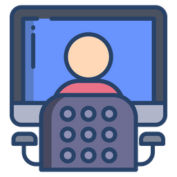 Employee Working  Icon