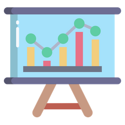 Analytics-Präsentation  Symbol