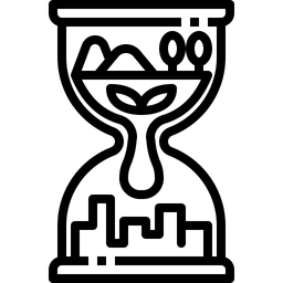 Öko Sanduhr  Symbol