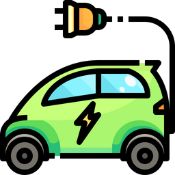 Electric Car  Icon