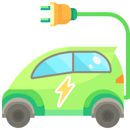 Electric Car  Icon