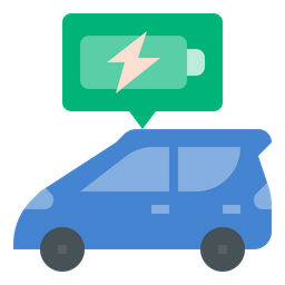 Battery Electric Vehicle  Icon