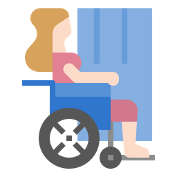 Disabled Woman  Icon