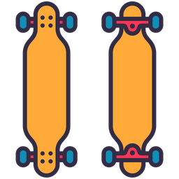 Longboard  Icon