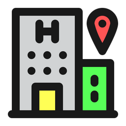 Hospital Location  Icon