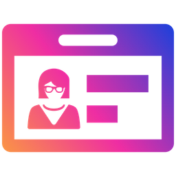 Employee Card  Icon