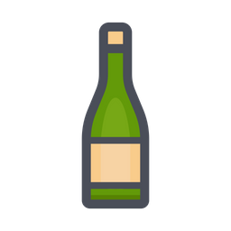 Champagne Bottle  Icon