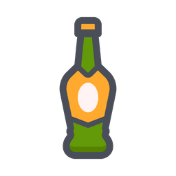 Alkohol flasche  Symbol