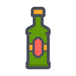 Alkohol flasche  Symbol