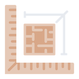 Construction Measure  Icon