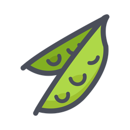 Grüne Bohne  Symbol