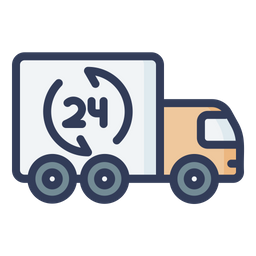 24 Hour Delivery  Icon