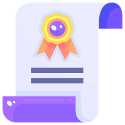 Certificate  Icon