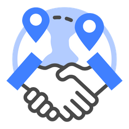 Global business partners  Icon