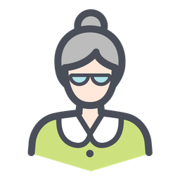 Female Teacher  Icon