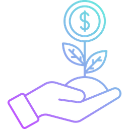 Money Growth  Icon