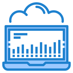 Data Cloud Processing  Icon