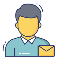 Employee Mail  Icon