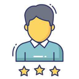 Customer Rating  Icon