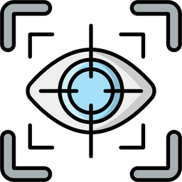 Augenscanner  Symbol