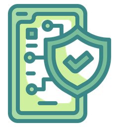 Mobile Digital Security  Icon