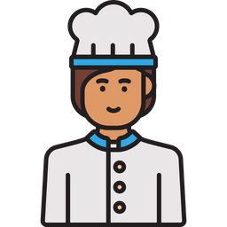 Female Chef  Icon