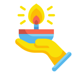 Hand Lamp  Icon