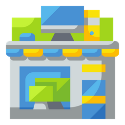 Computer Shop  Icon