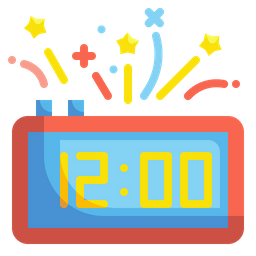 Digital Clock  Icon