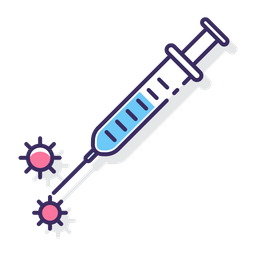 Injeções de alergia  Ícone